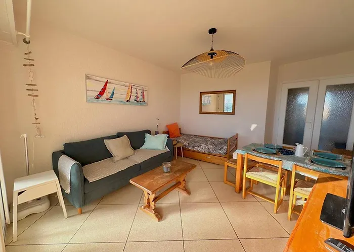 Appartement En Bord De Avec Terrasse Et Parking - Fr-1-816-38 Le Lavandou